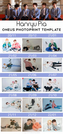 HP ONEUS Photoprint template